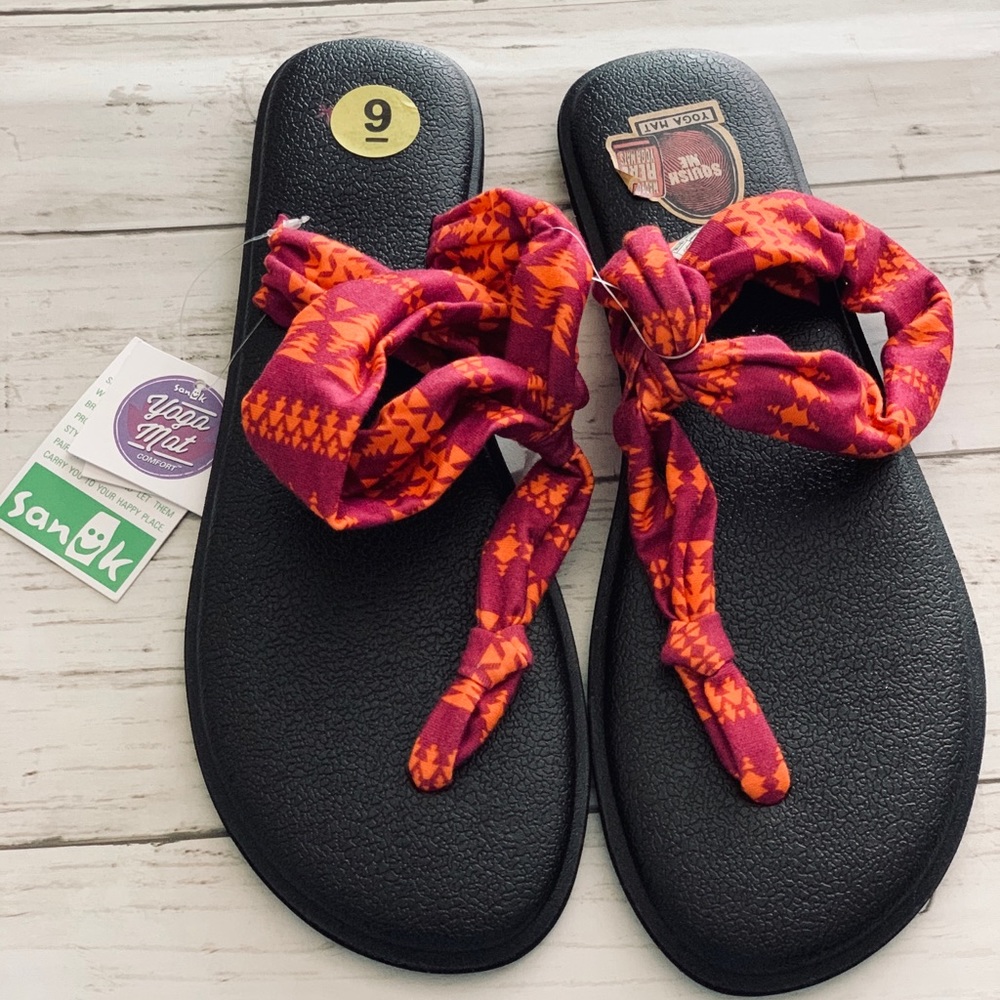 NEW Sanuk Yoga Mat sling sandals